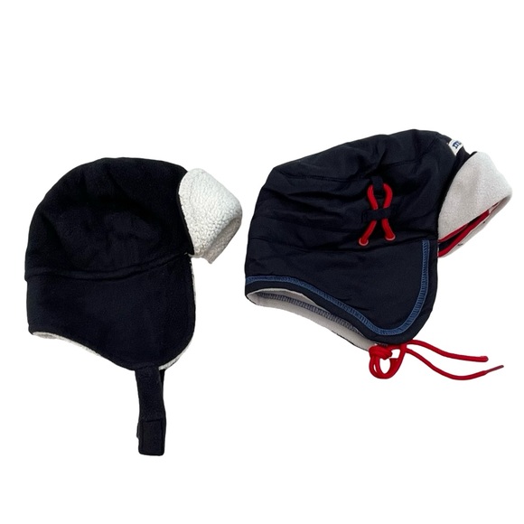 Baby Winter Trapper Hats w/Ear Flaps French Designer Miniman & GAP - Picture 6 of 10